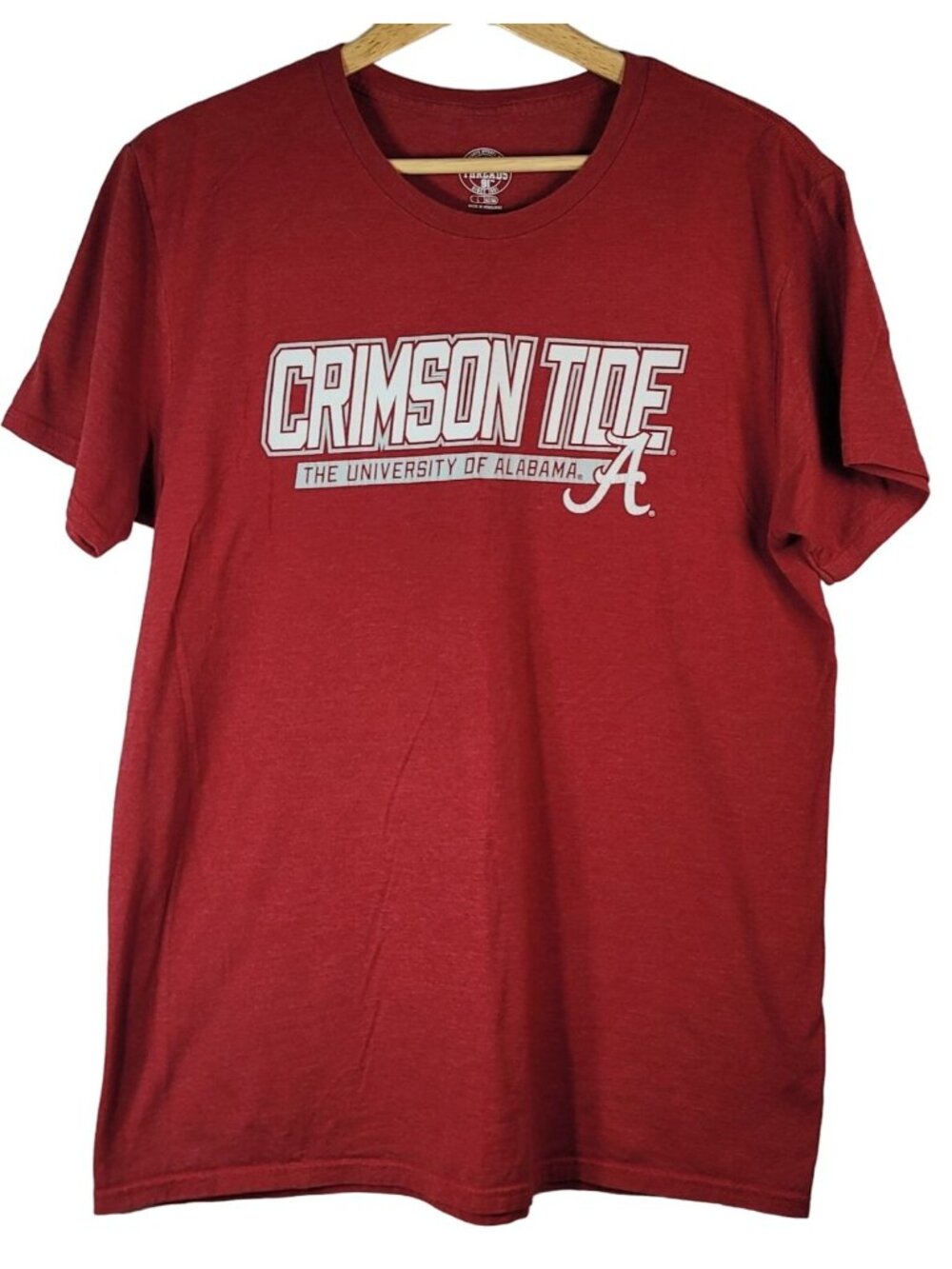 Rivalry Threads 91 Mens University of Alabama T Shirt Red Large Crimson Tide